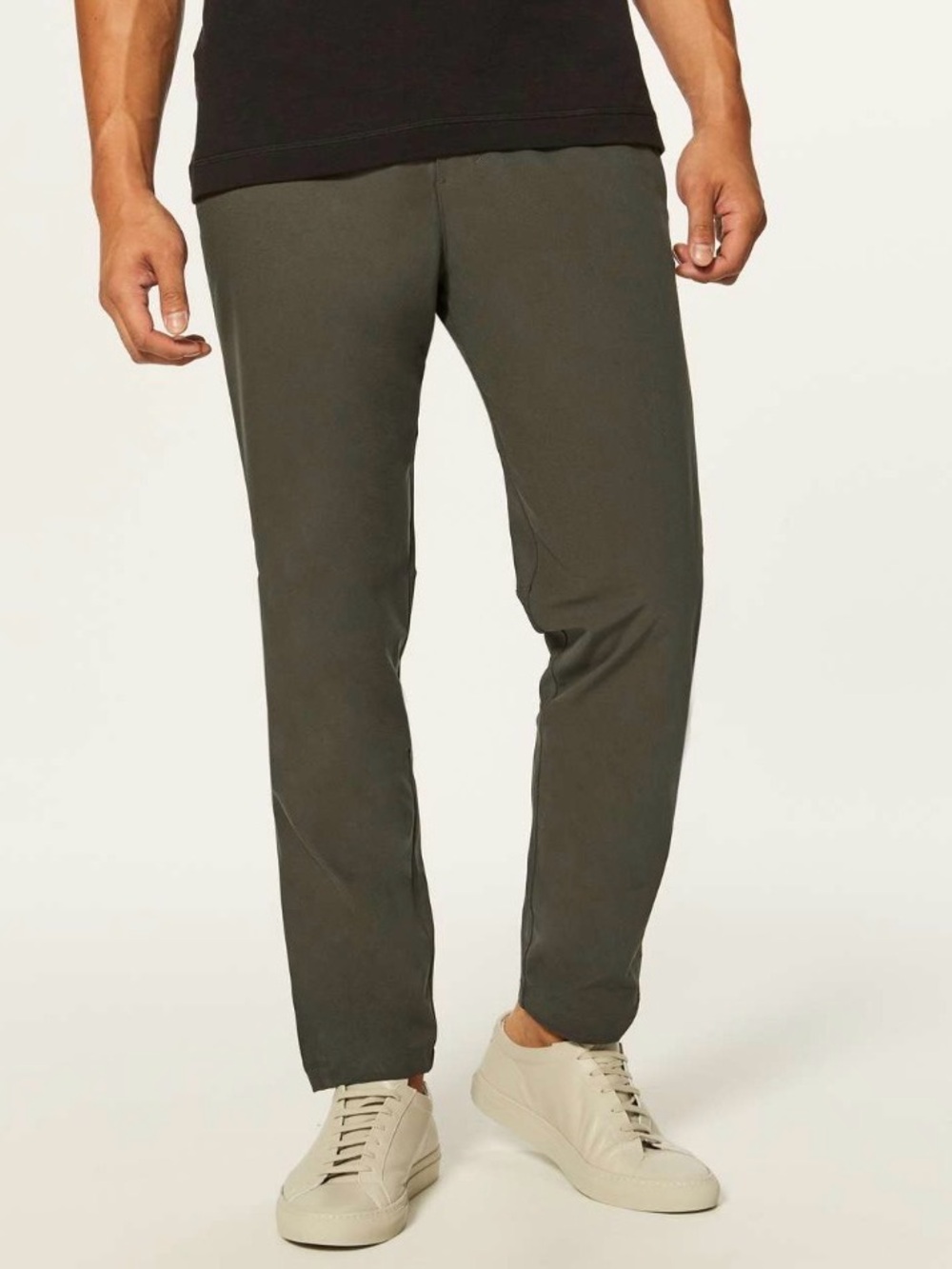 Lululemon Commission Pant Slim *Warpstreme 34" Dark Olive